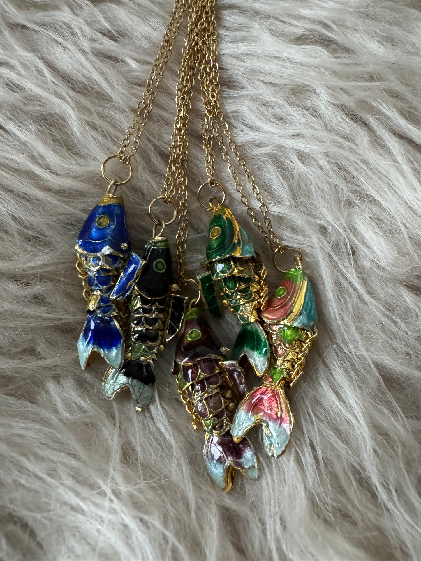 Fish ketting MINI kleur