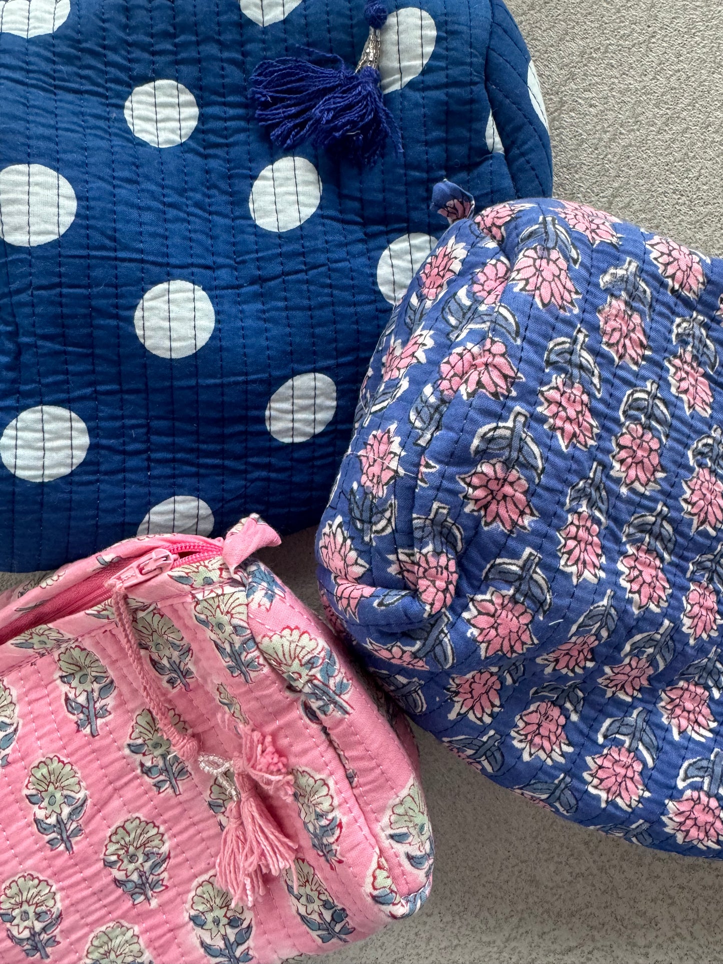 Coby Etui Roze bloemen