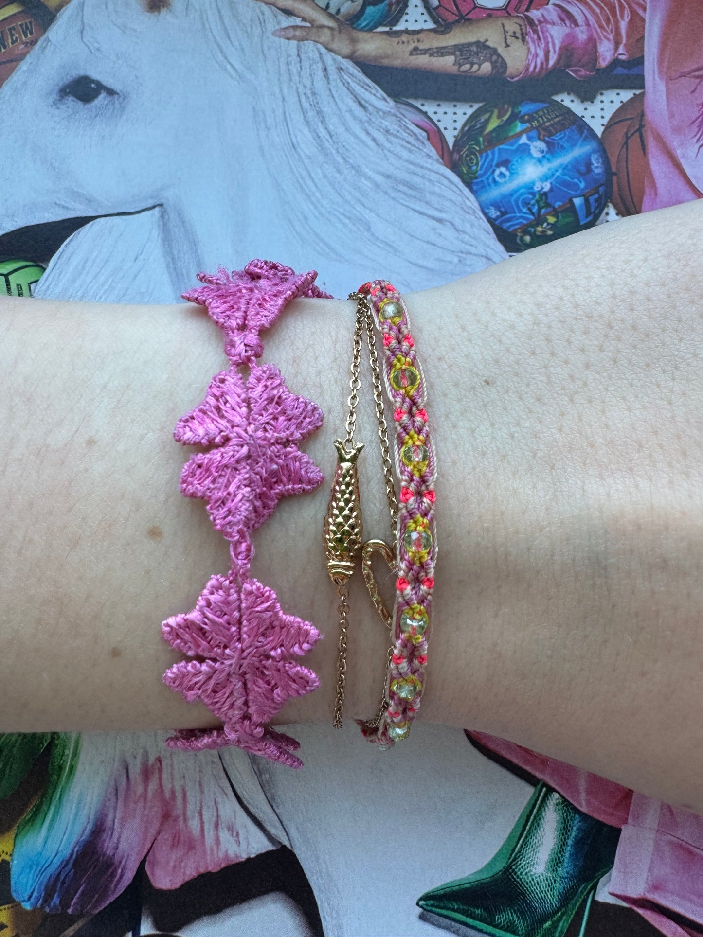 Mini fish armband