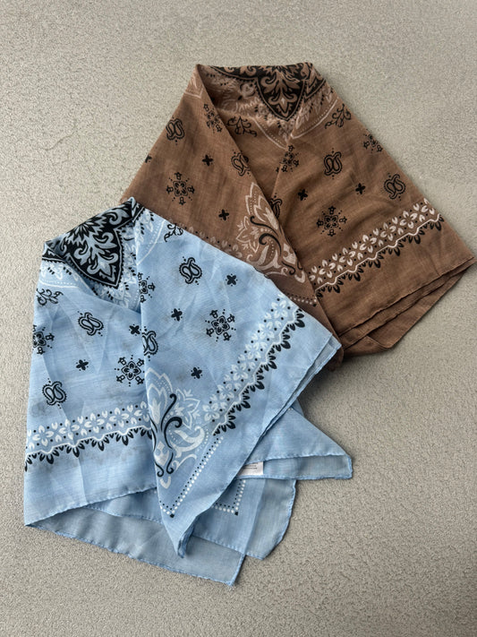 Dana Bandana Blauw
