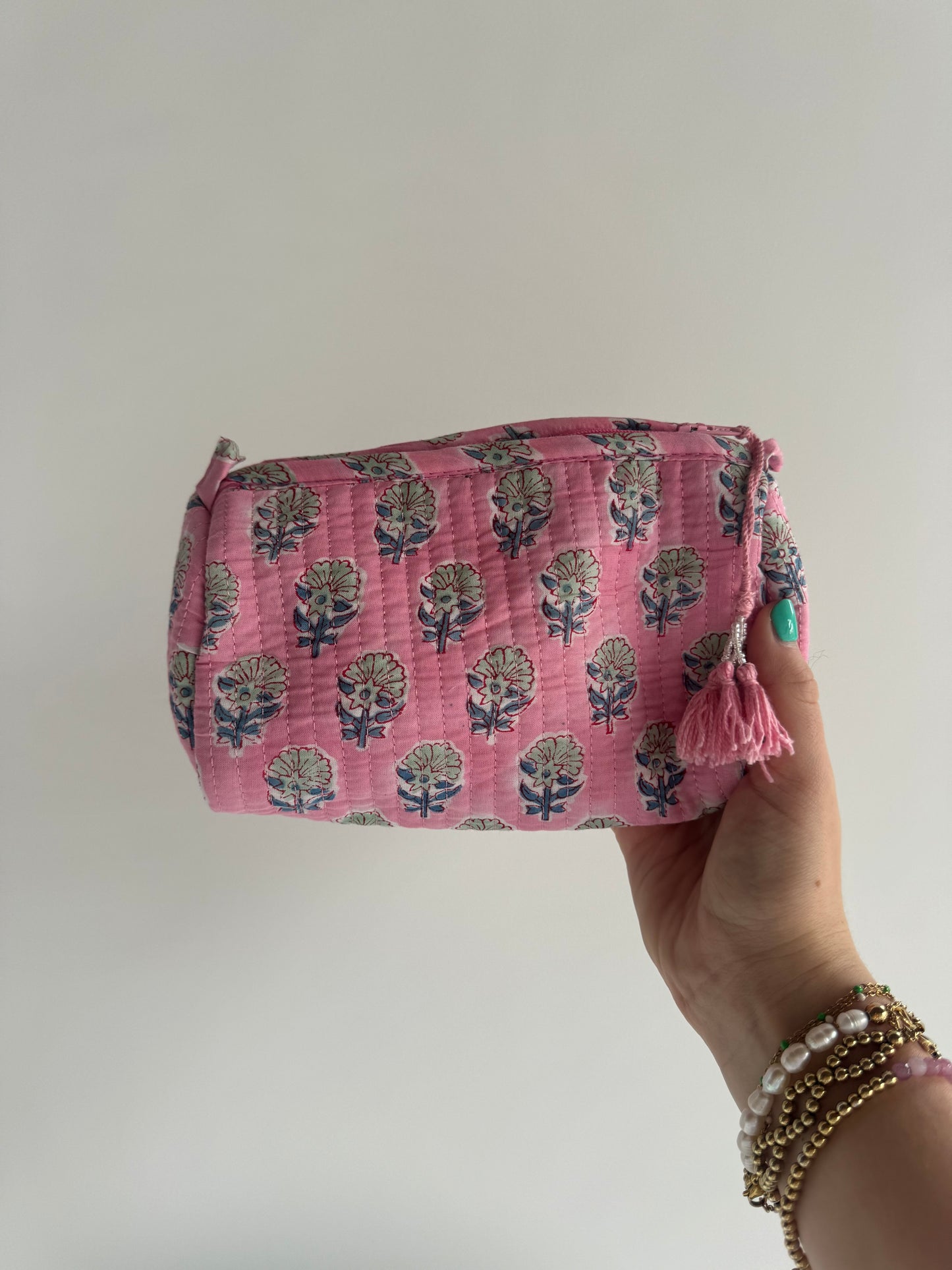 Coby Etui Roze bloemen