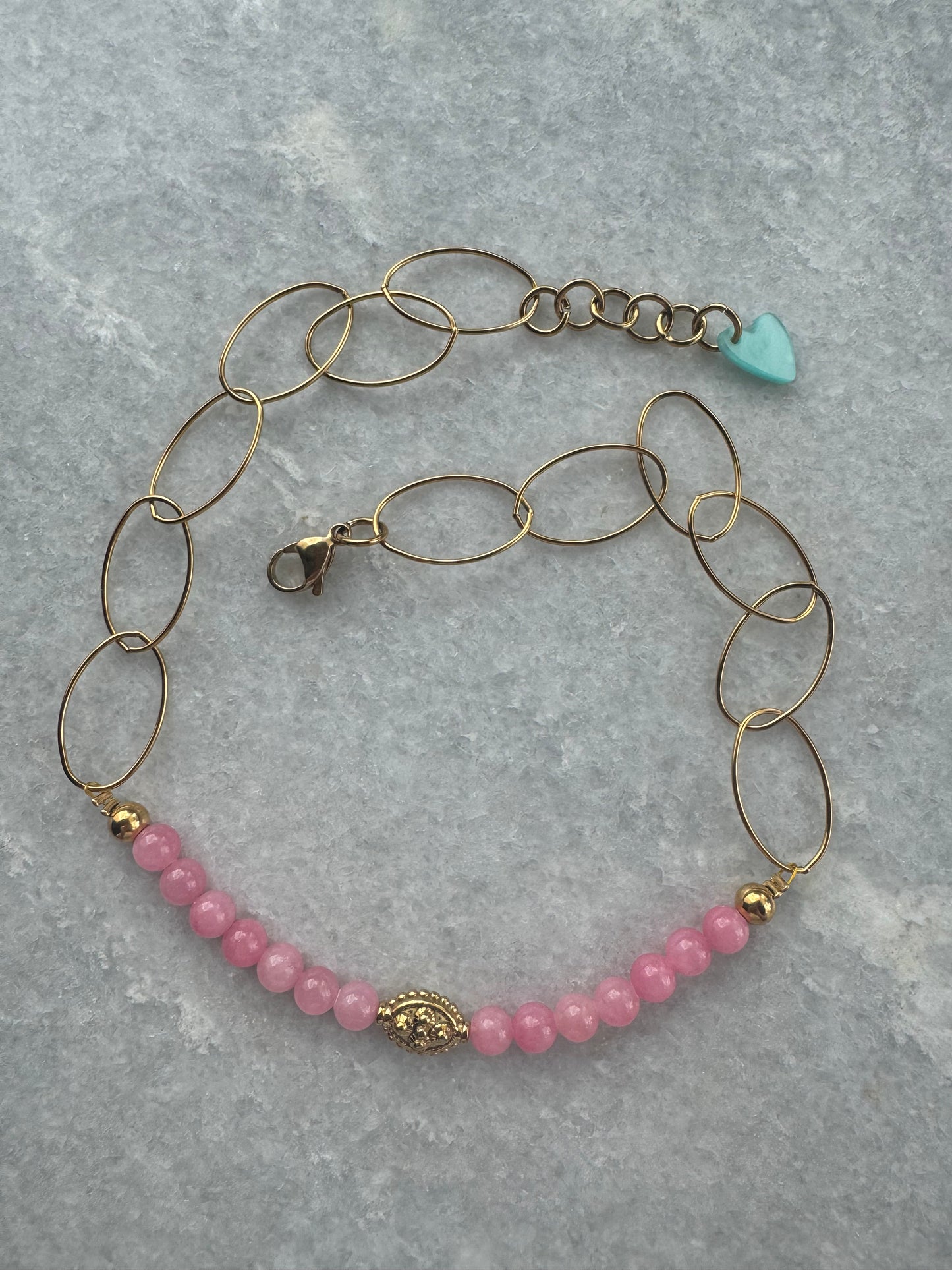 Bimba ketting roze