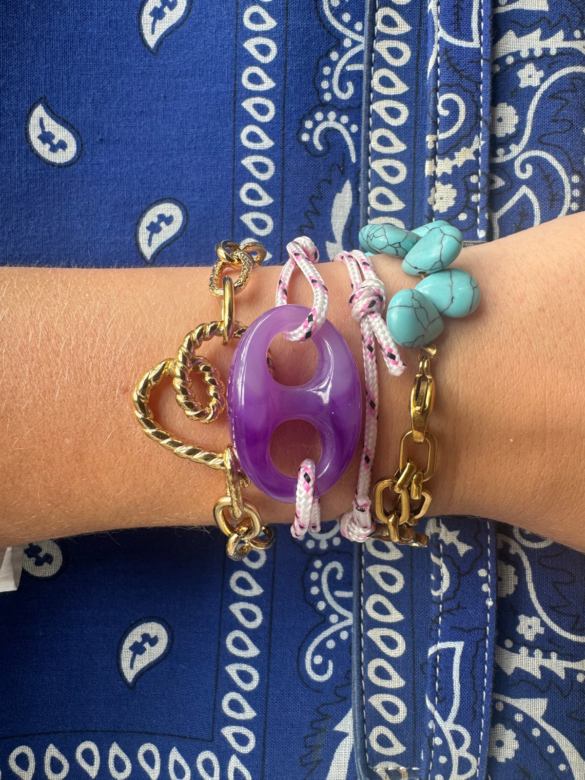 Kof Armband Wit