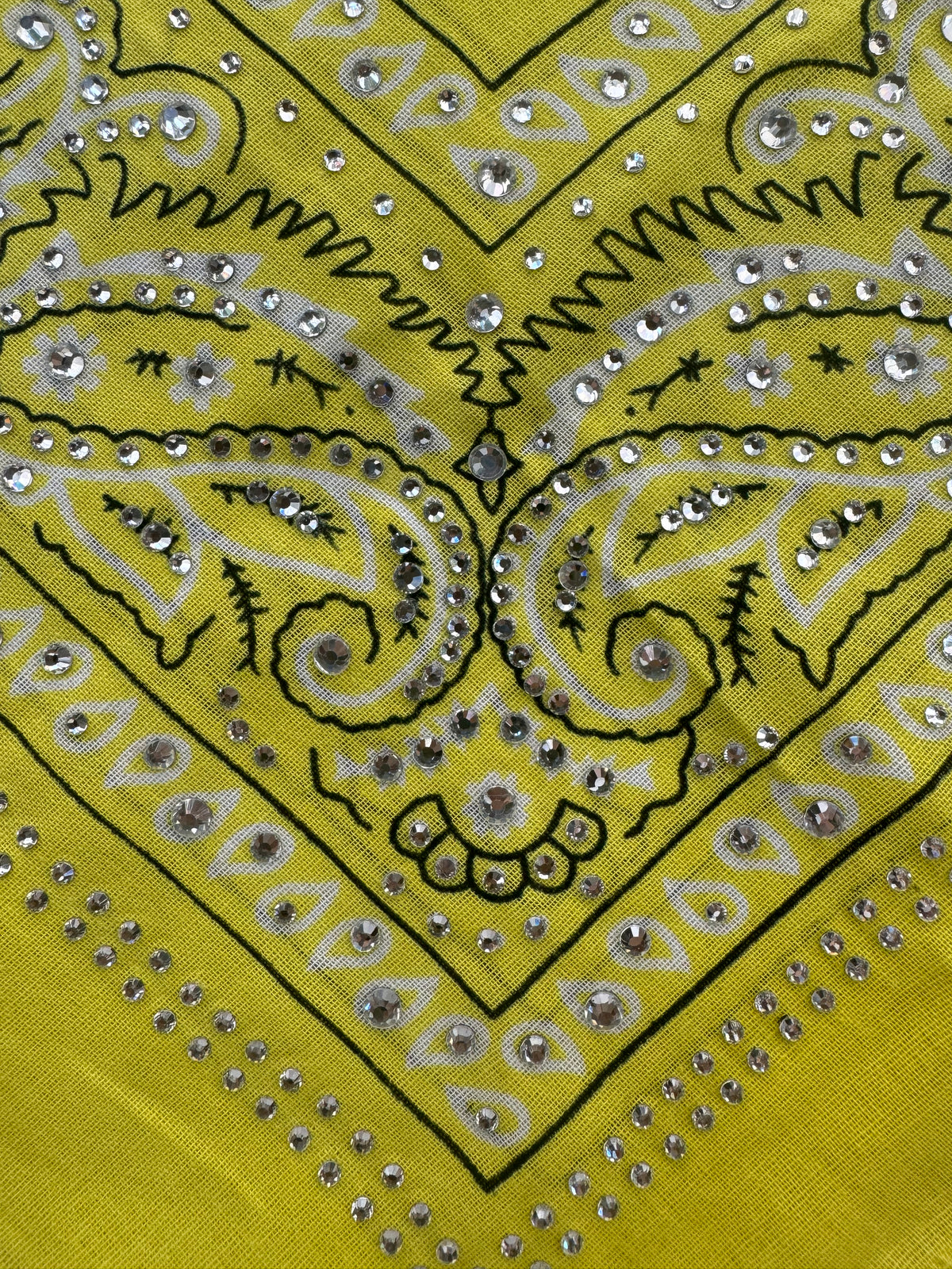 Diamant Bandana Geel