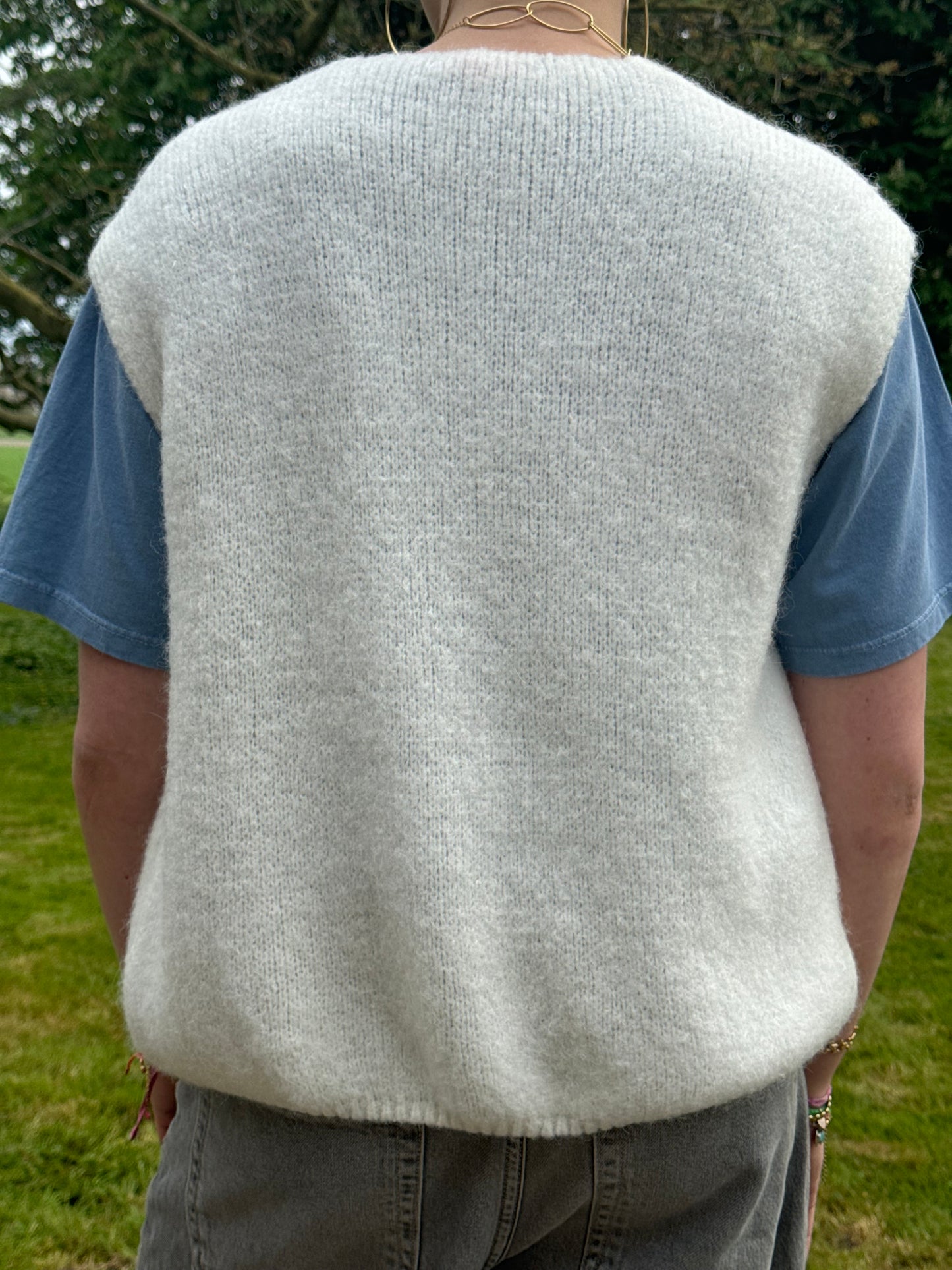 Max gilet Crème/OffWhite