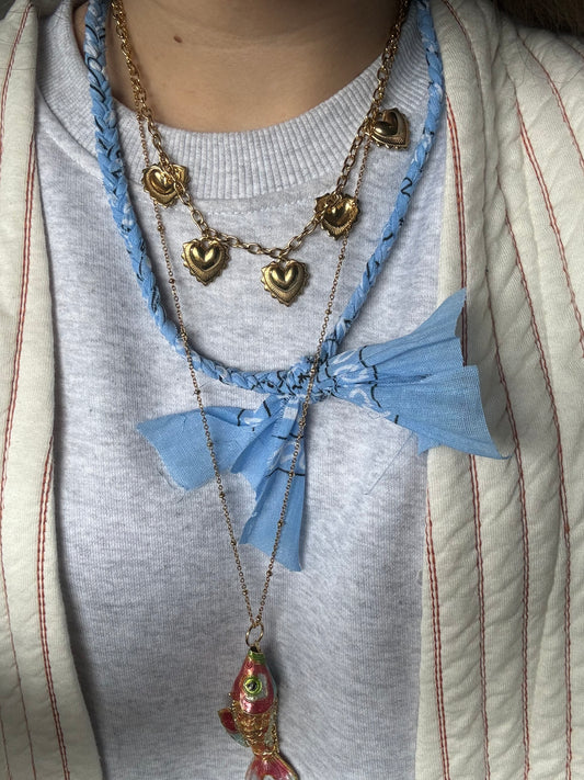 Daan ketting baby blauw