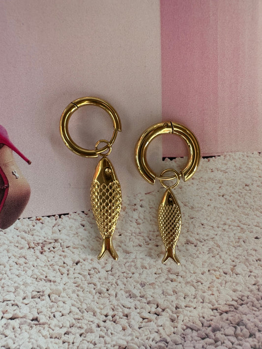 Fish One Piece Goud mini