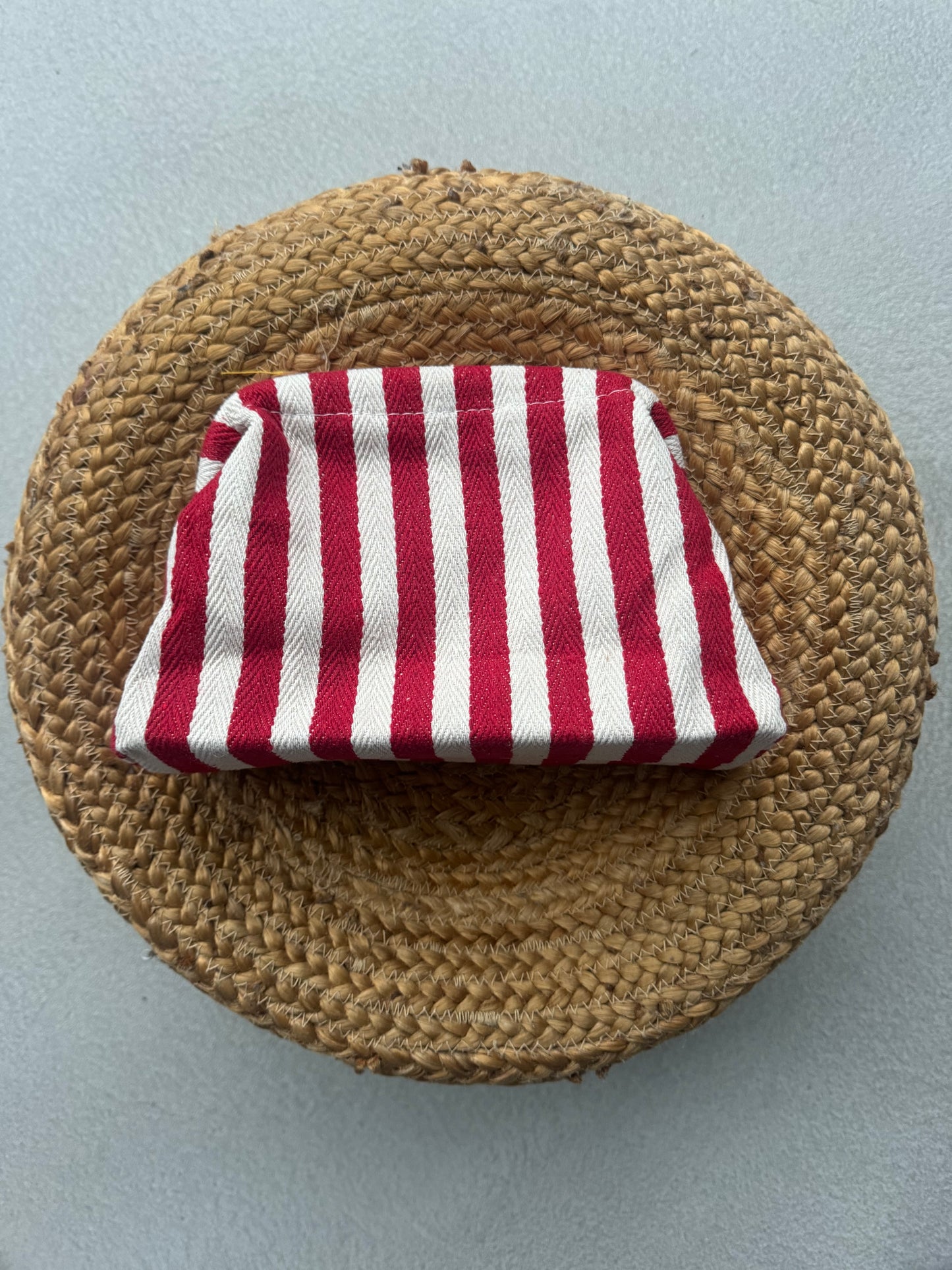 Stripe Clutch