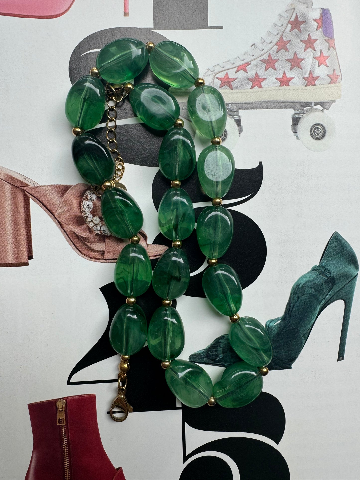 Zara Ketting Groen