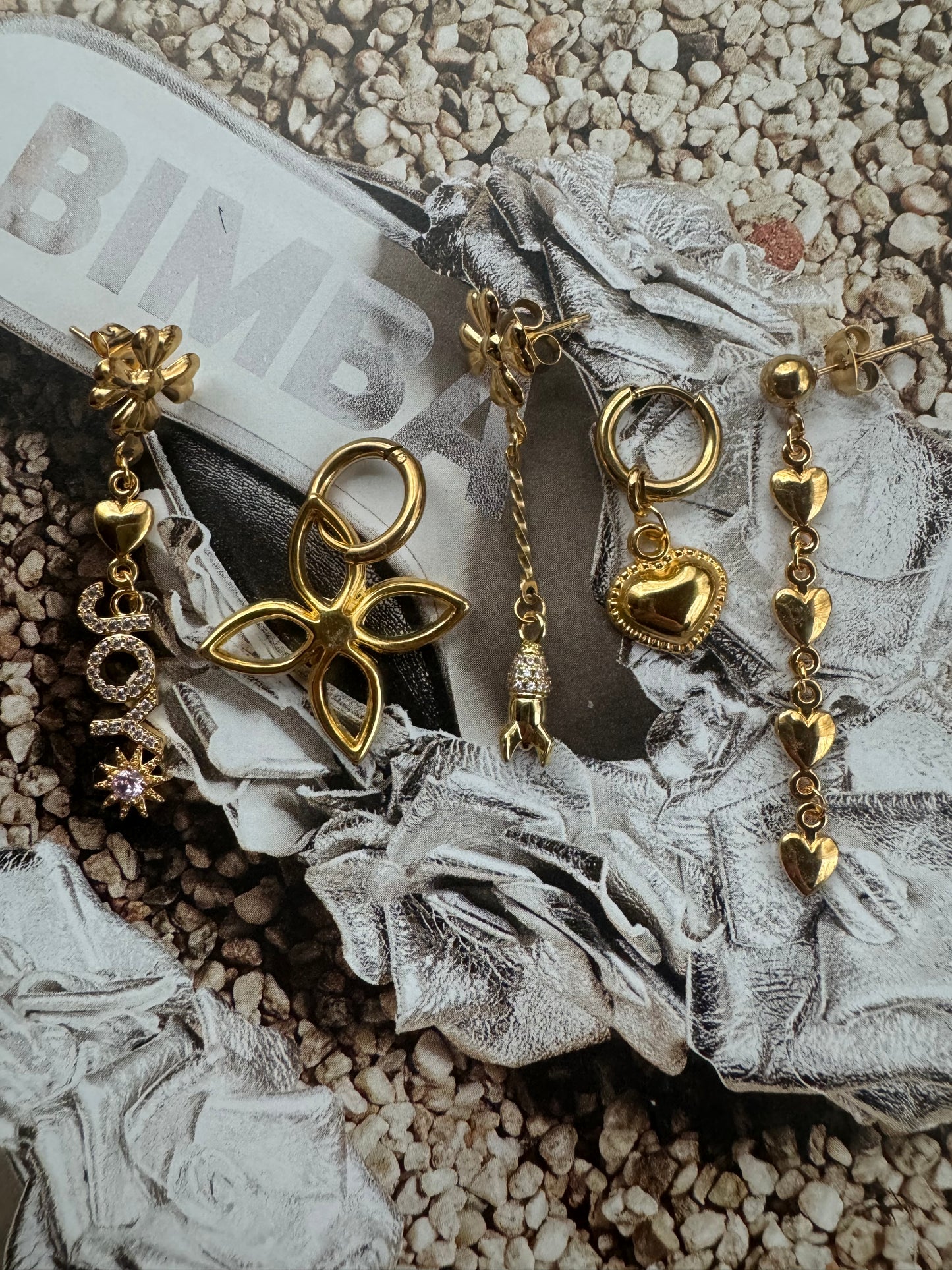 Finn One piece oorbellen