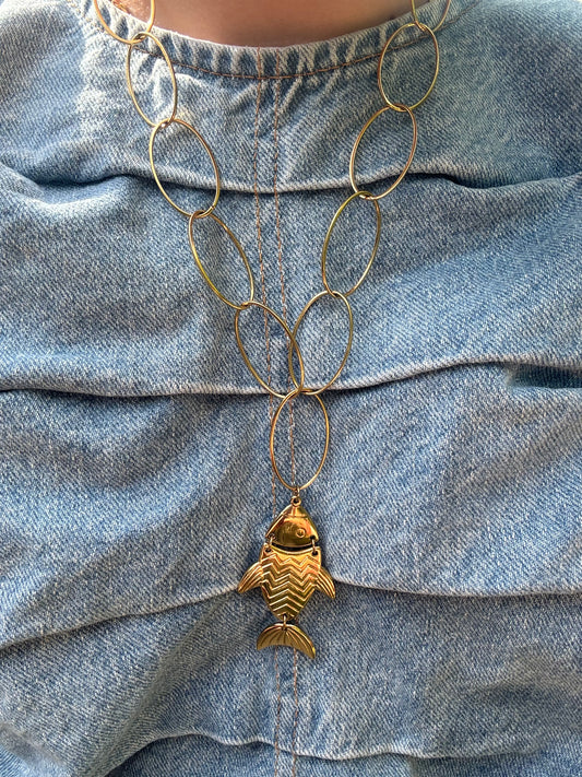 Luna Fish Ketting