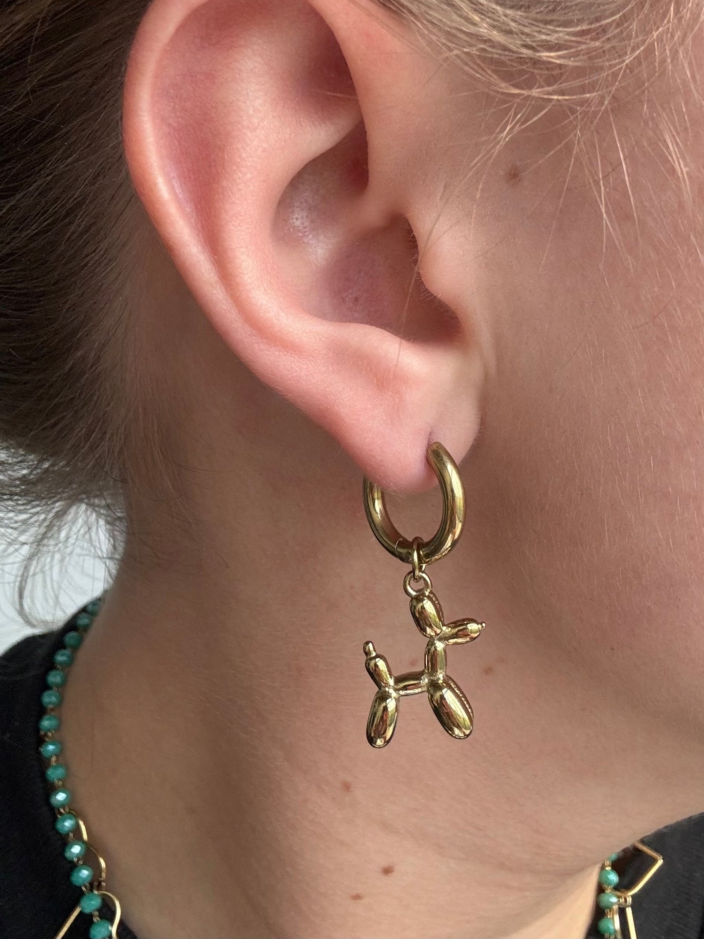 Daggoe oorbel one piece