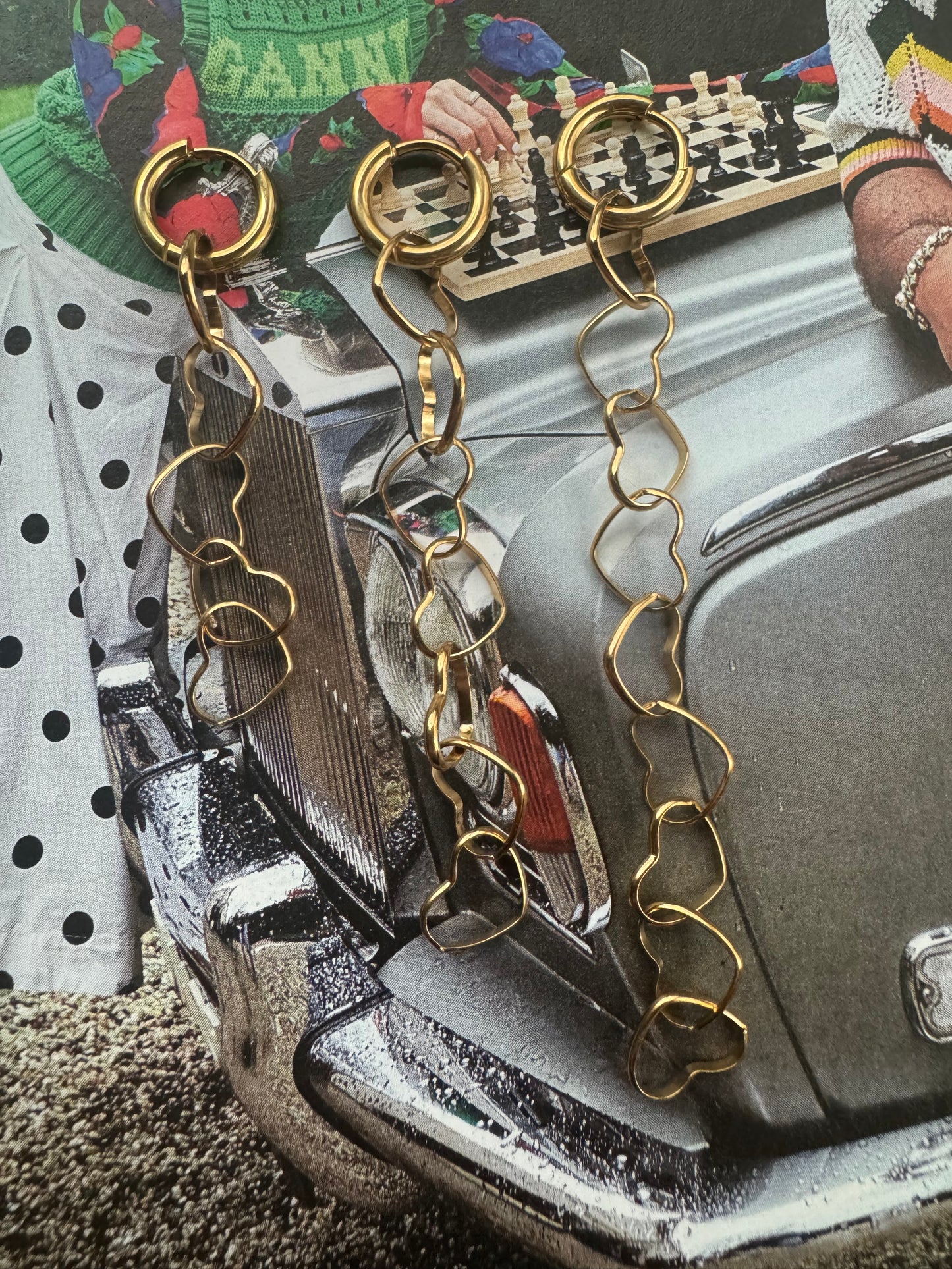 Chrissy One piece oorbel