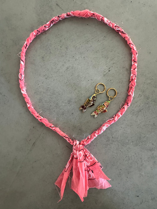 Daan ketting koraal roze