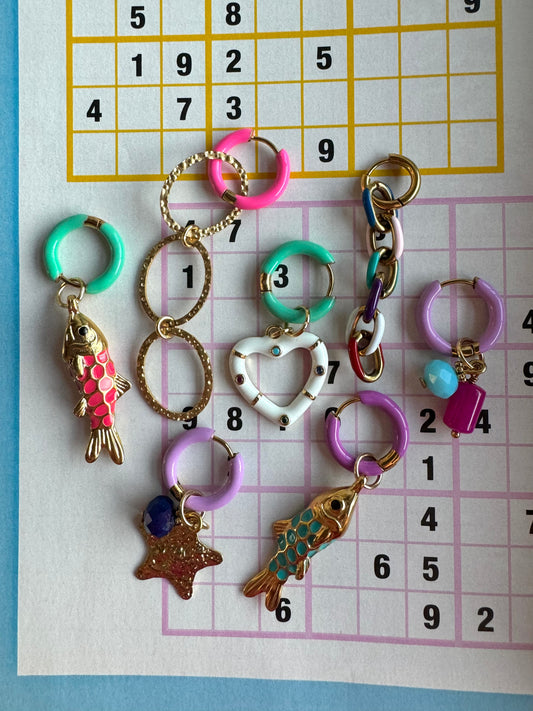 Bloom One piece oorbellen