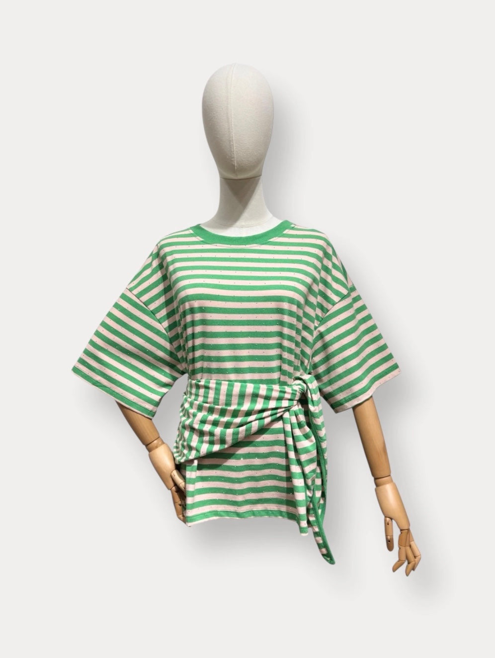 Lulu Top groen roze