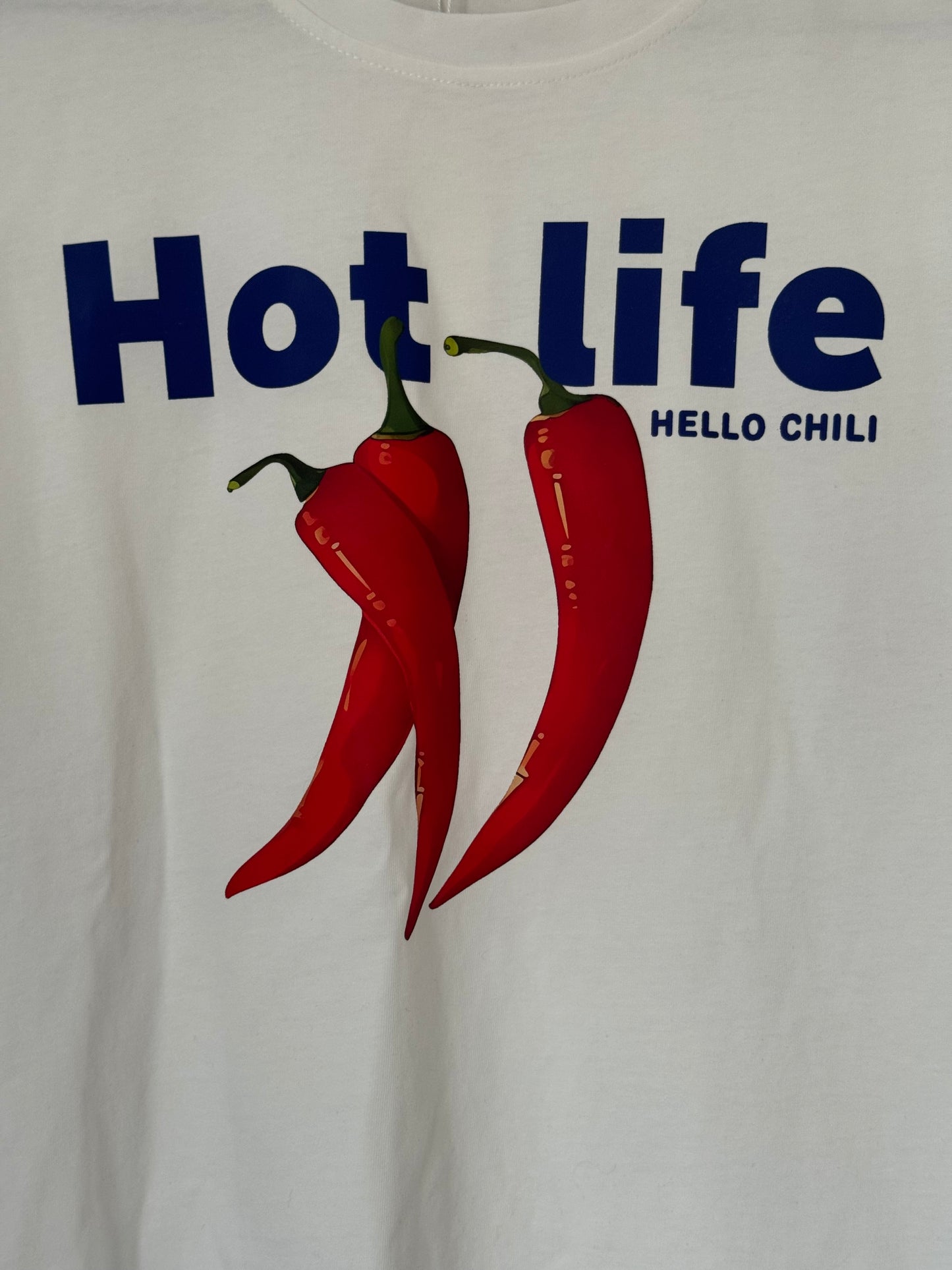 Hot Chili Tee White