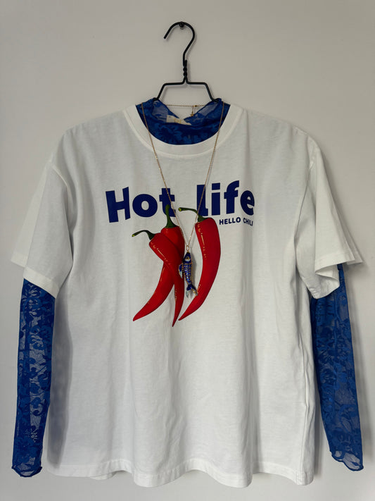 Hot Chili Tee White