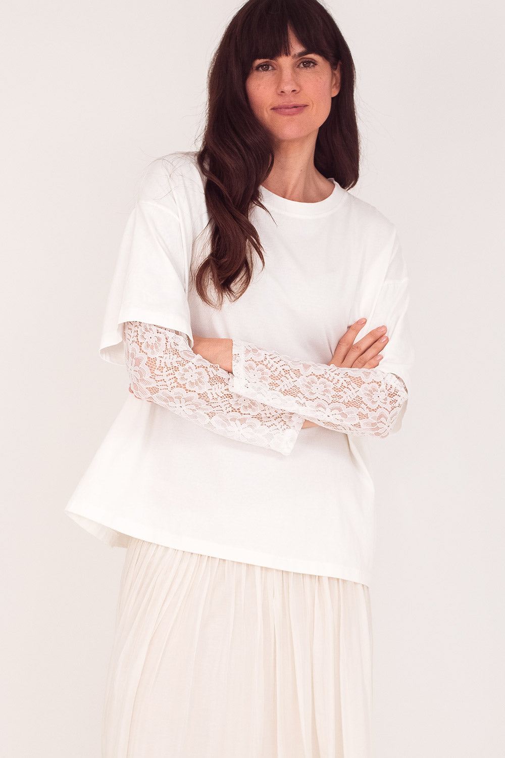 Mila Lace Tee
